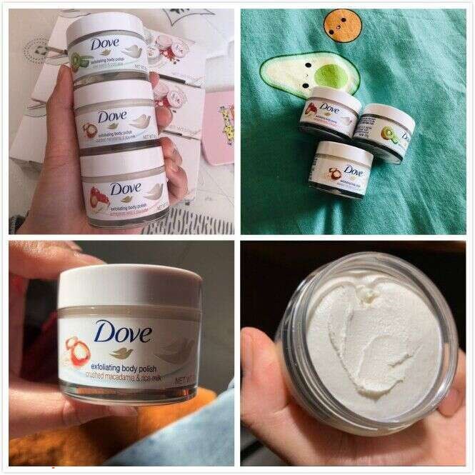 11.8亓   DOVE多芬身体磨砂膏298g*罐敏感肌也可以用的磨砂膏~用完这个都不想用身体乳了 (s3bJ2NYEgcw)/