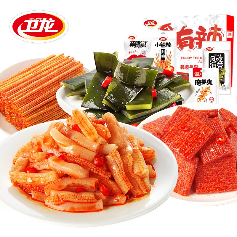 卫龙 辣条食刻有辣礼盒1448g/盒