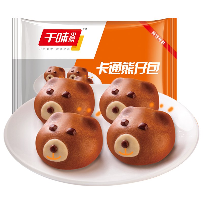 1元千味央厨熊仔包360g