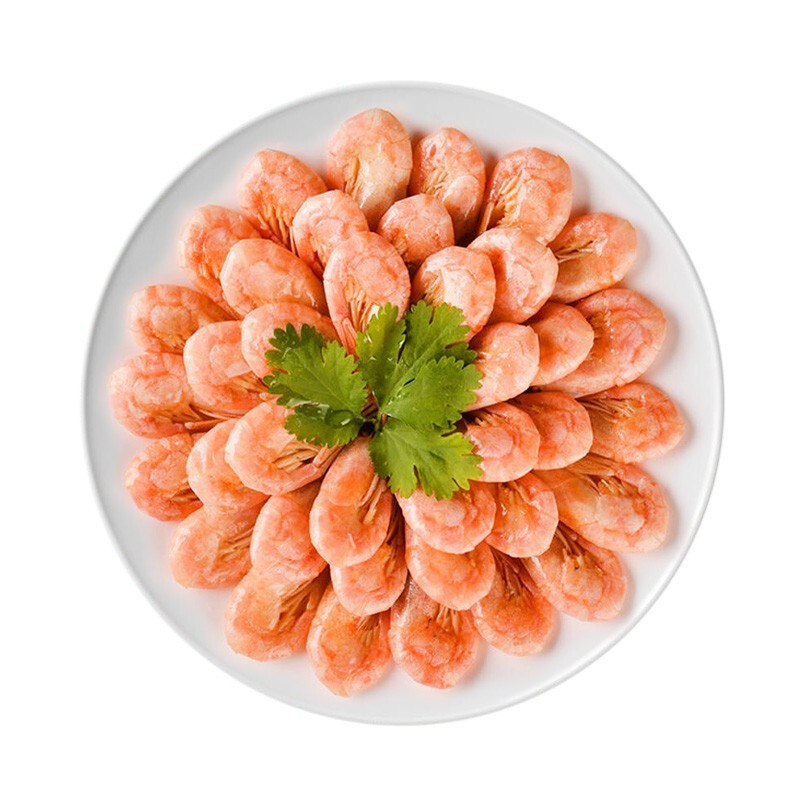 拍3件，进口北极甜虾1200g（80-100规格）85