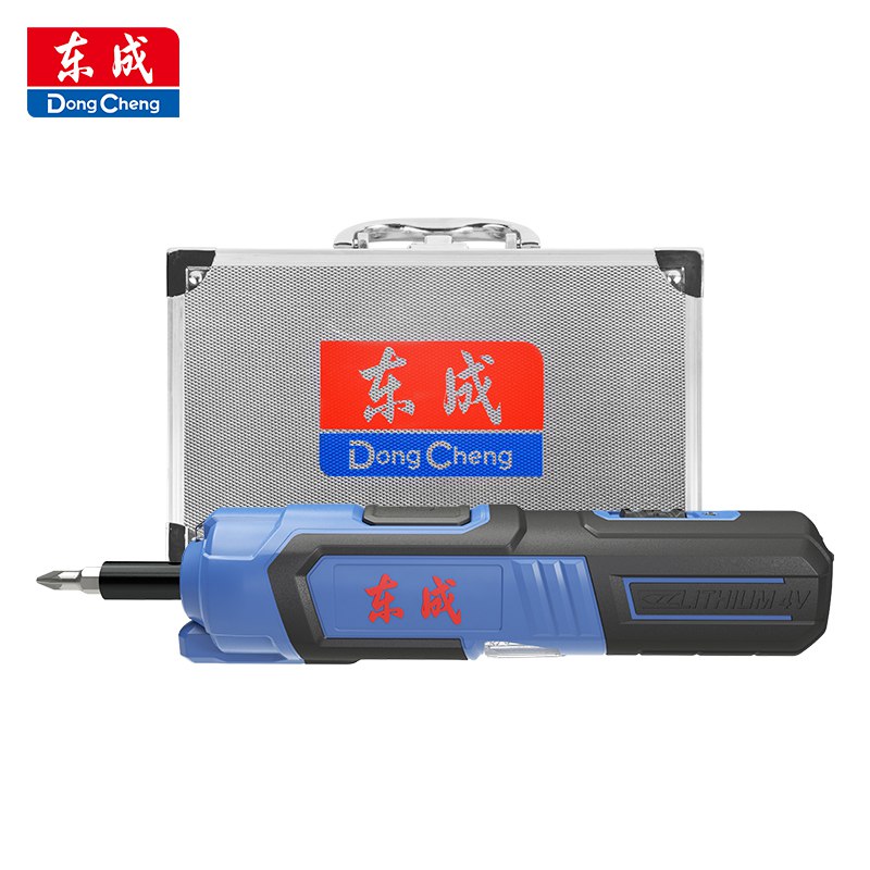 东成锂电钻电动起子机WPL03-5E螺丝刀家用手电钻多功能工具箱套装