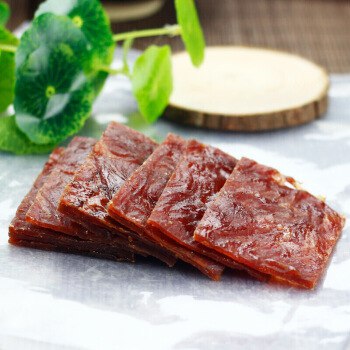 猪肉脯200gx2包 29.9   快比猪肉便宜了，还不撸！