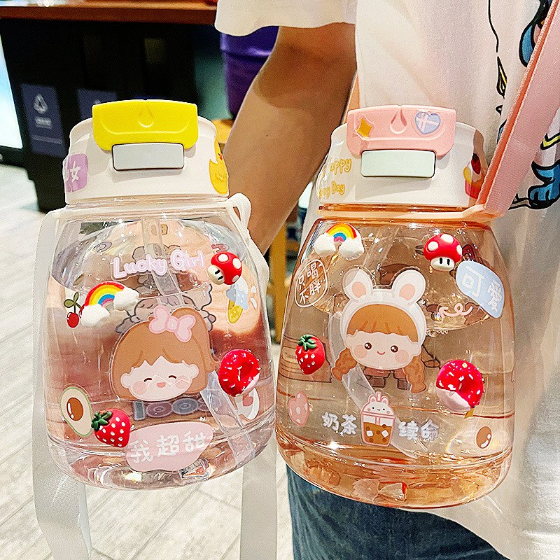 0点后下单/先领卷16.9亓shoke大容量大肚吸管杯1300ml(Geye2lBOeTi)