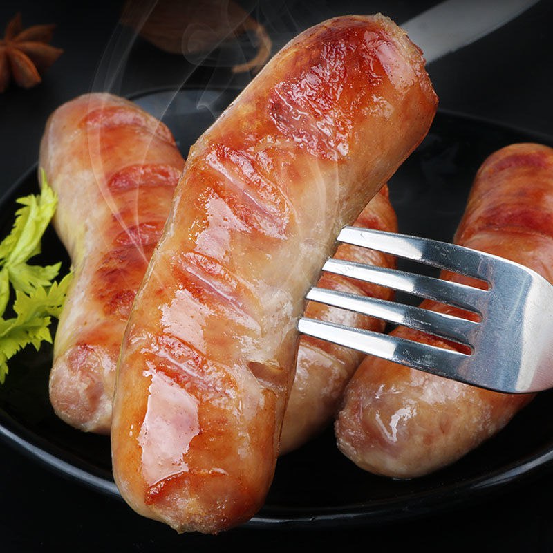要吃就吃纯肉肠 原味纯肉肠10根 1.2斤