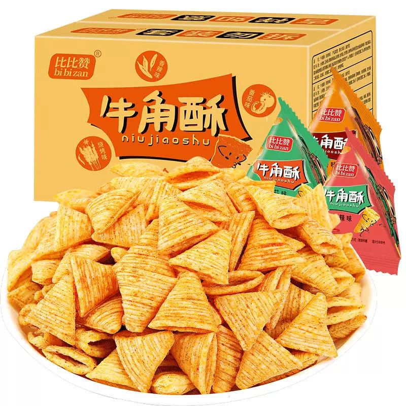 1比比赞牛角脆380g💰7.6右上角三个点叠淘金币拍