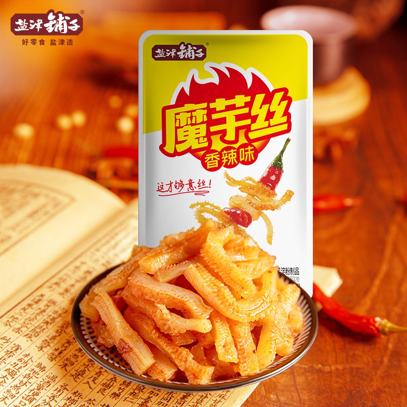 16.9亓 盐津铺子魔芋爽50包(xLCG2N5LwHb)/