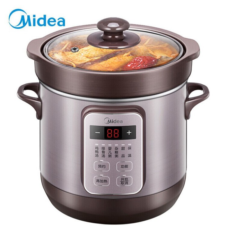 美的（Midea）电炖锅 南都陶釜内胆 