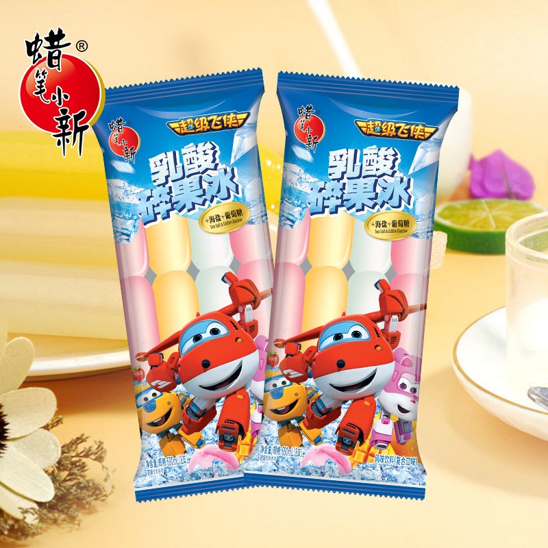 0点开始 领券后 5.9元【蜡笔小新食品旗舰店】乳酸菌棒棒冰8支共680ml(puj22KhDpey)/第二个选项是19.8元32支32支到手是2720ml约5.5斤！