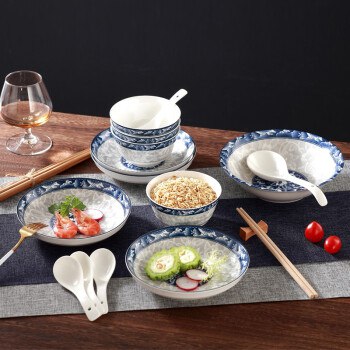 -青花瓷餐具PLUS超级好价车-报价139.9元/青花瓷餐具18件套PLUS跟我一起来34.9元买到！第一步：plus领5元券