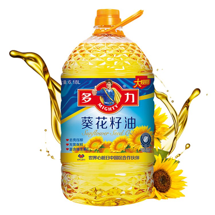 多力葵花籽油6.18L食用油
