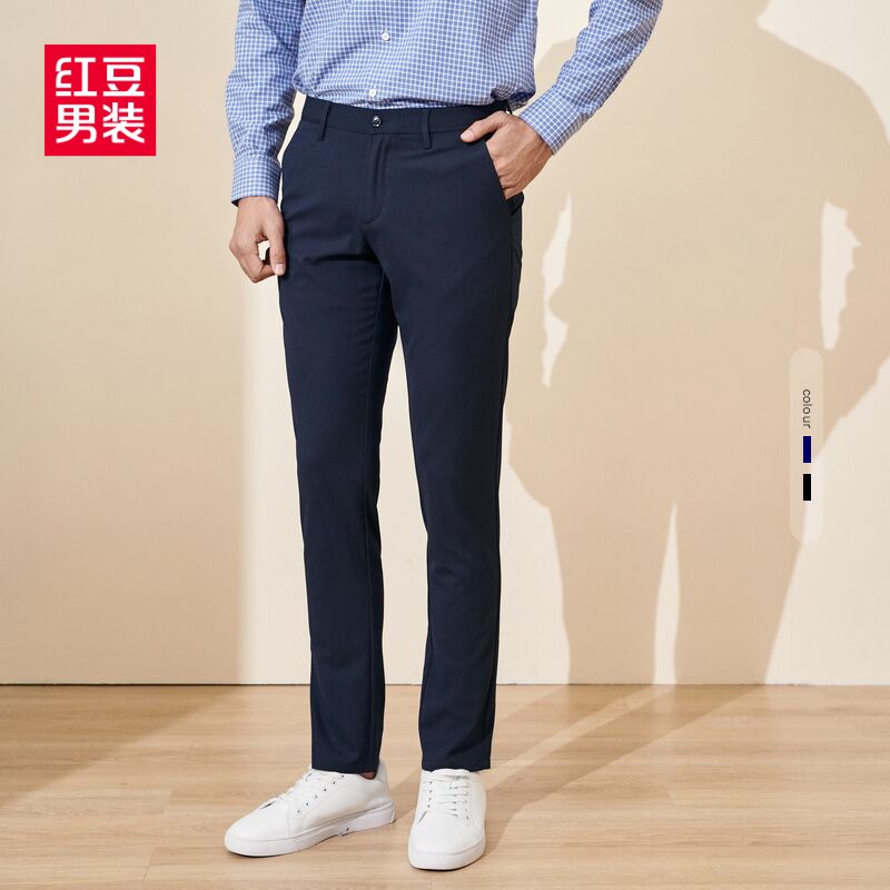 0点后下单 先领券79元【红豆官方旗舰店】红豆秋季新款休闲纯色裤男(kD5FXq3LQ9j)/