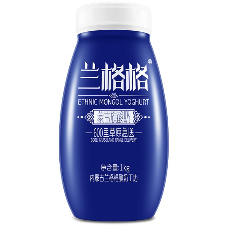 兰格格 原味 1kg 酸奶酸牛奶