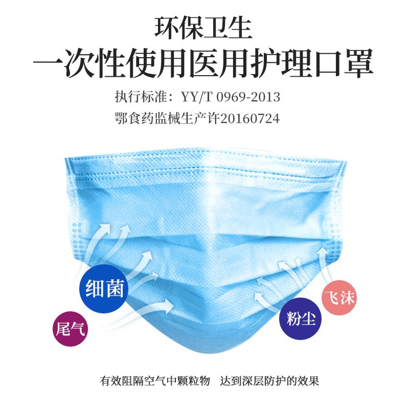 先领券 0点下单 10.9元一次性医用口罩50只装  (boEJc0fYmn8)  