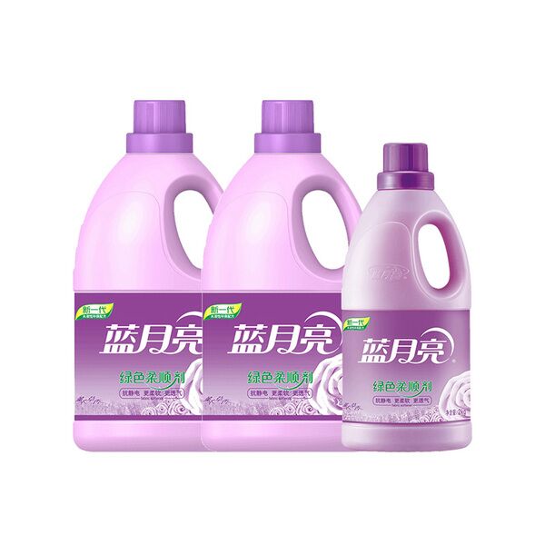 不包邮 下单可带！天猫超市 蓝月亮衣物护理剂柔顺剂8kg套装 69.9元 (LysJ1q37VGl)