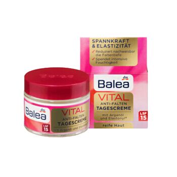 德国进口芭乐雅 BALEA 日常护理VITAL加固日霜 50ml： 