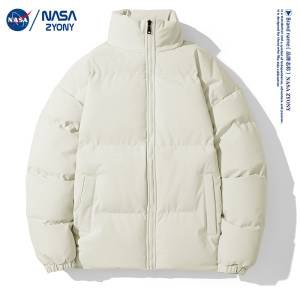 0点89元【NASA联名】NASA冬季新款情侣立领棉衣(qTY82yTb9rg)/ CZ11潮流时尚有个性 耐磨抗皱面料穿着舒适保暖 随心搭配都好看降了10元 降温了，买来就能穿