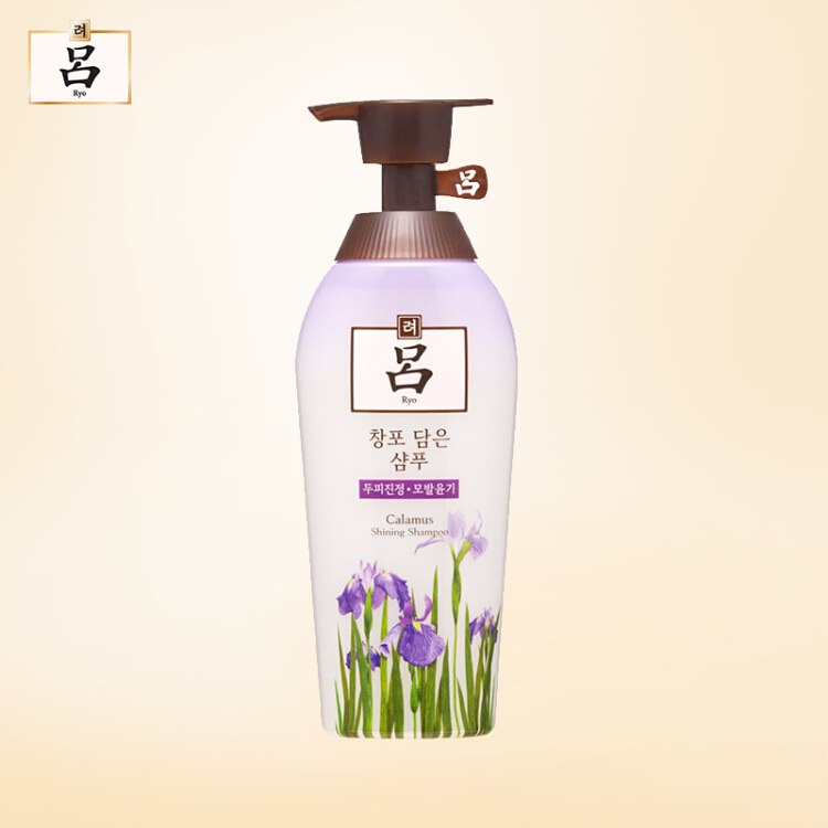 韩国进口 吕(Ryo) 菖蒲控油去屑洗发水 500ml/瓶 控油去屑 净化头皮 清爽顺滑