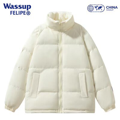 0点 99💵【WASSUP】WASSUP联/名休闲立领棉服)hpx1WeriC5F)/ AC01/ CZ11