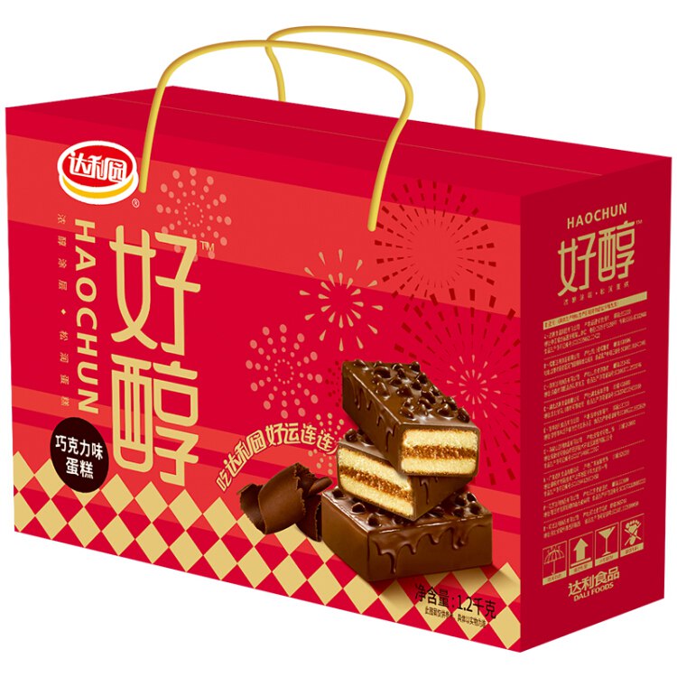 M - 达利园 好醇蛋糕 巧克力味 1200g下三付100.购物车选择隐藏满减199-100好价 