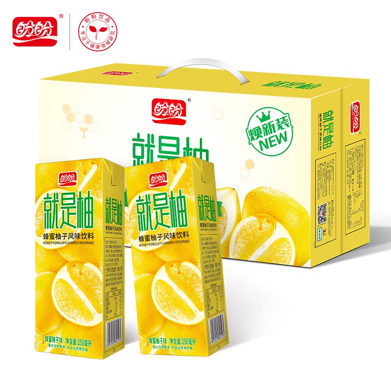 盼盼 就是檬饮料250ml*24盒